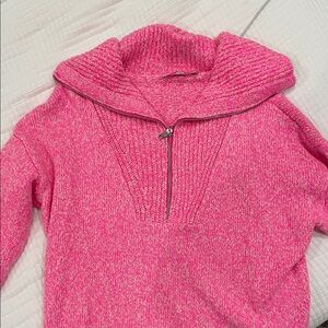 LOFT Quarter Zip Sweater
